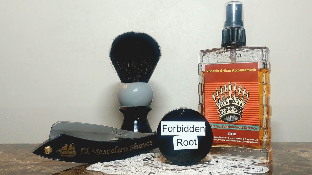 Бритье с помощью запретного корня от Блейна!