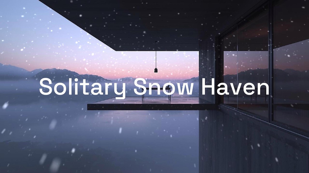 Solitary Snow Haven | 2-Hour Ambient Study Music