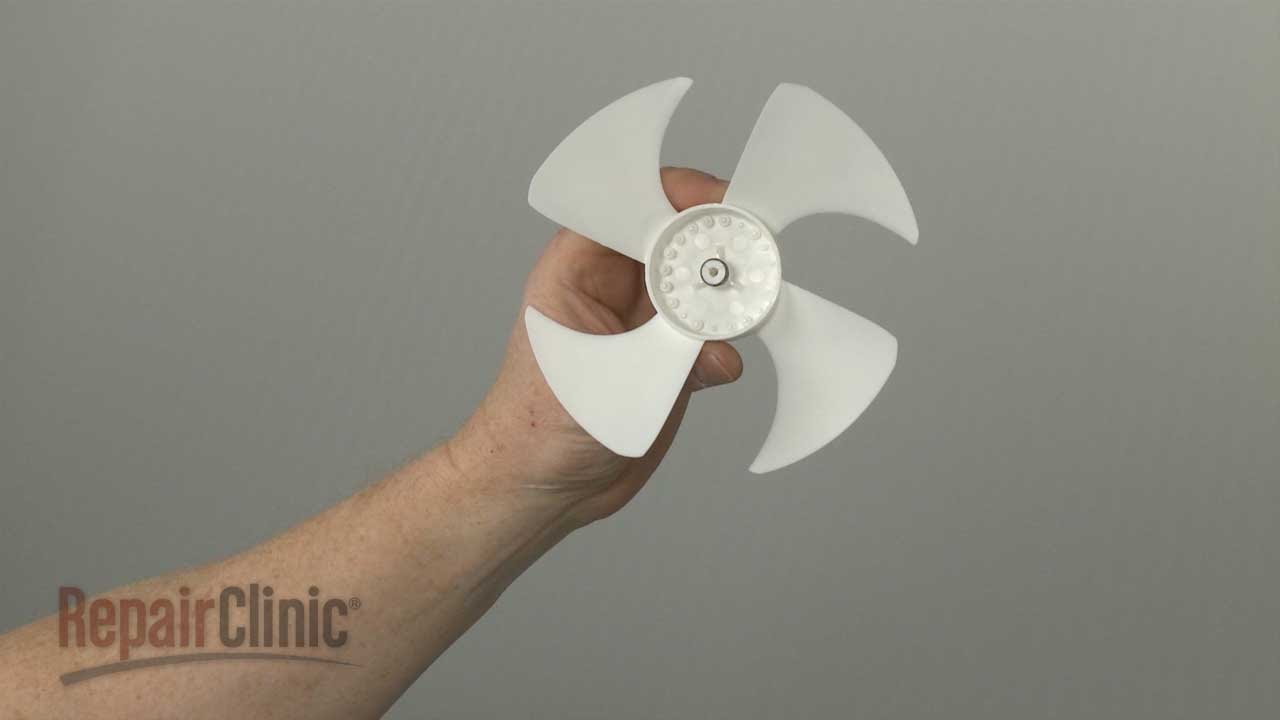 GE Refrigerator Noisy? Replace Condenser Fan Blade #WR60X10207
