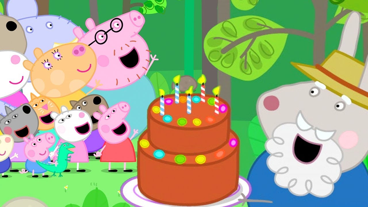 Celebrating Freddy Fox's Birthday with Peppa Pig