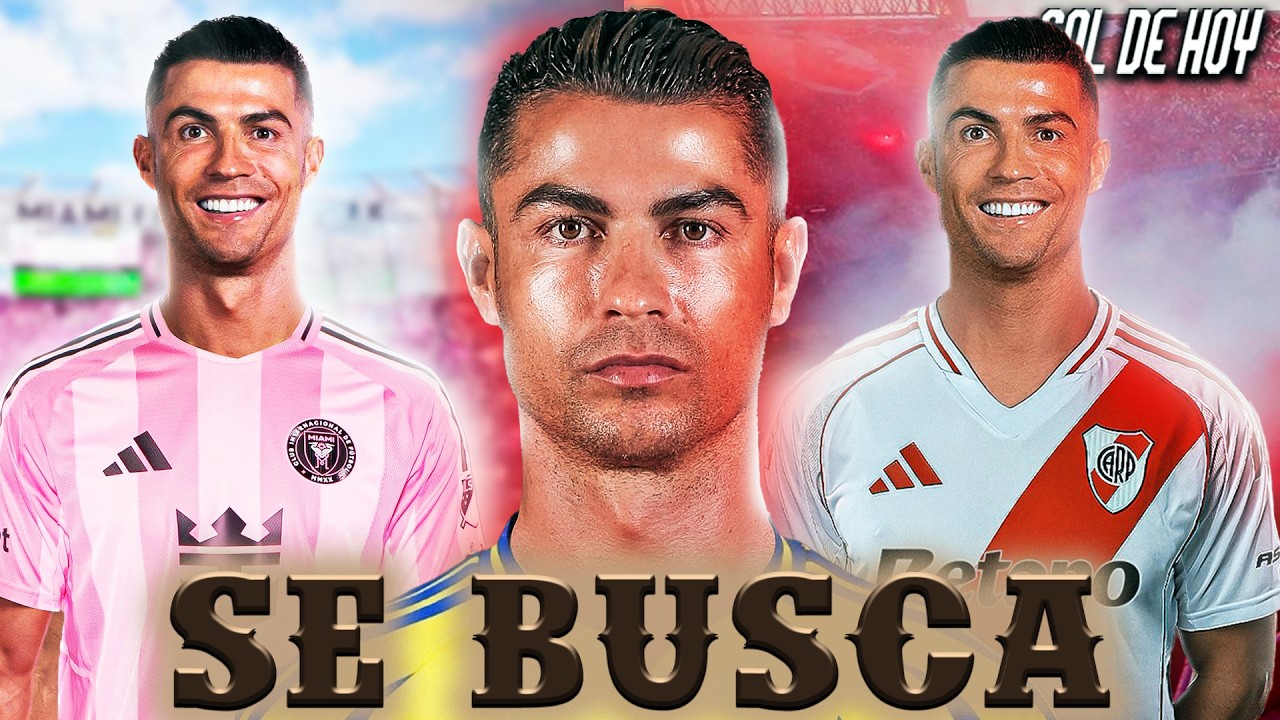 ¿CRISTIANO SE VA a MIAMI? | Plan MESSI hacia NEWLLS OLD BOYS | #goldehoy