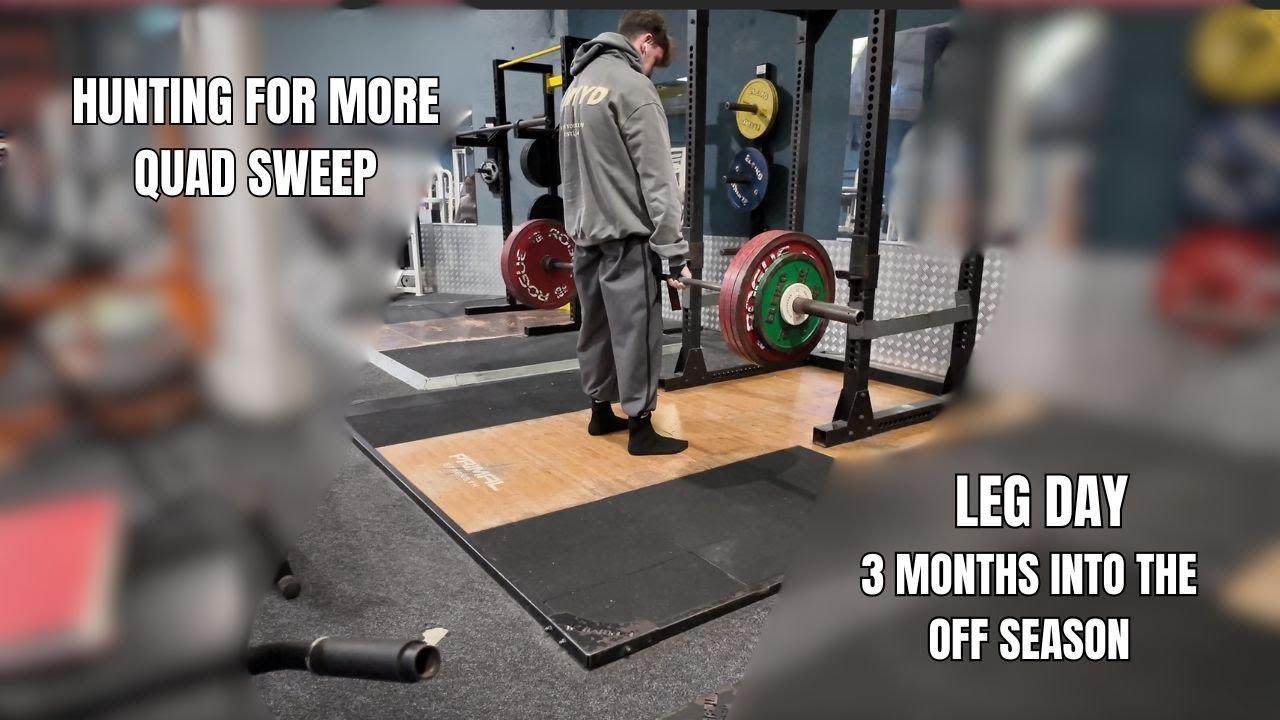Grow Bag #10 - OFF SEASON LEG DAY | MIC'D UP SESSION