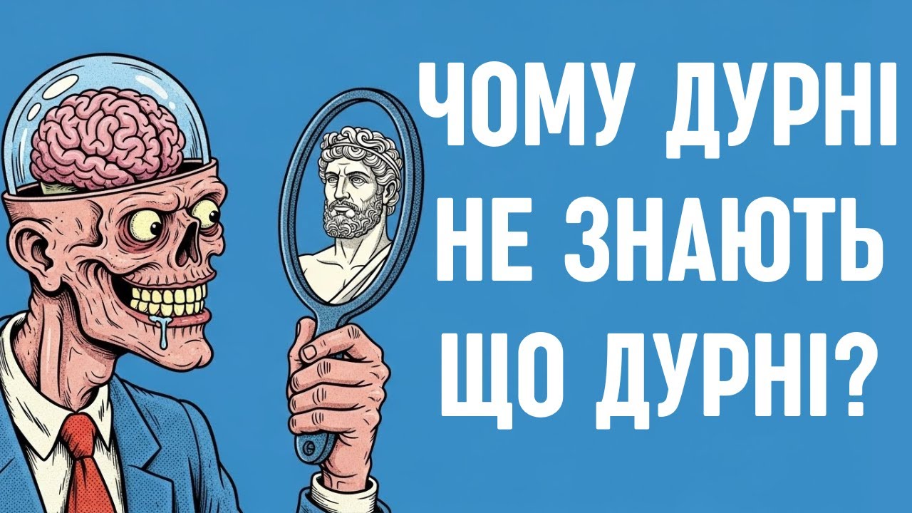 Чому дурні люди думають, що вони розумні? | Ефект Даннінґа-Крюґера 🧠