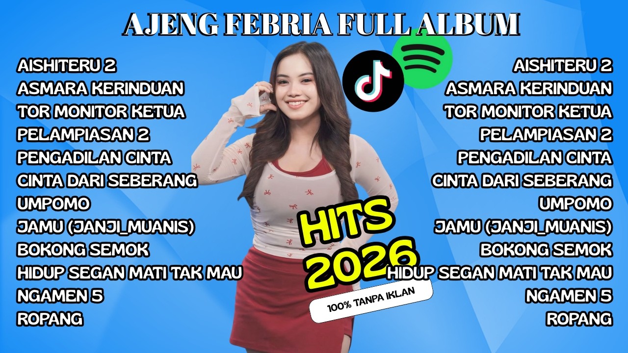 Album Ajeng Febria Terbaru 2026 - Dangdut Koplo Full Album Aishiteru 2