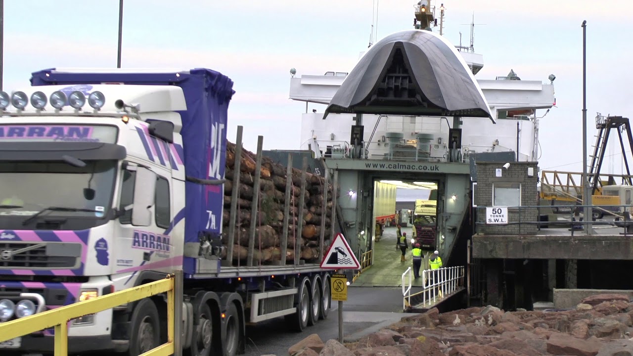 MV Hebridean Isles relieving MV Caledonian Isles, Ardrossan to Brodick 2019