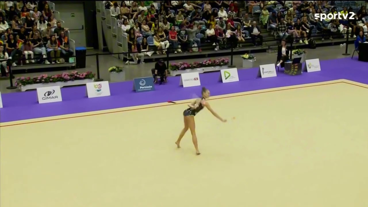 Anastasiia Salos (AIN) - Belarus - 27.050 - Clubs (Maças) Final - WCC Portimão 2025