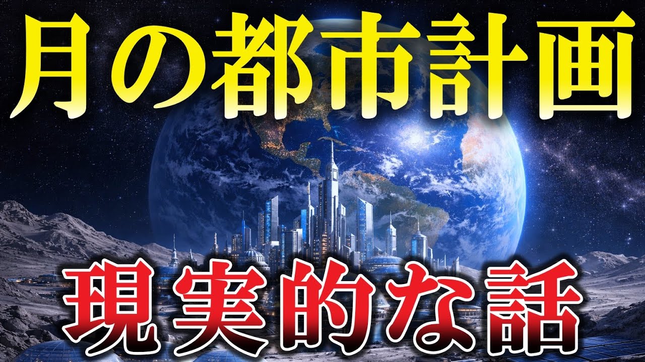 【究極の挑戦】なぜ今、人類は月に都市を作ろうとしているのか