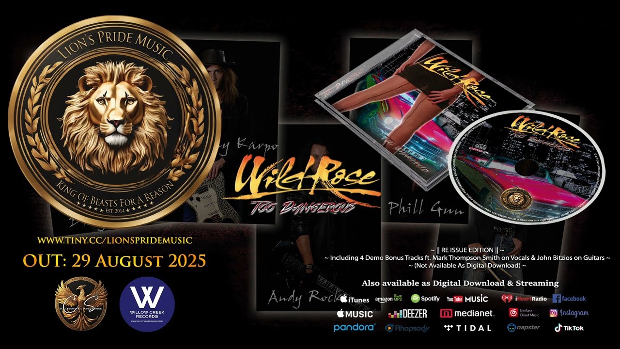 Wild Rose - Too Dangerous (Sampler / 29 August 2025) @WildRoseTheBand
