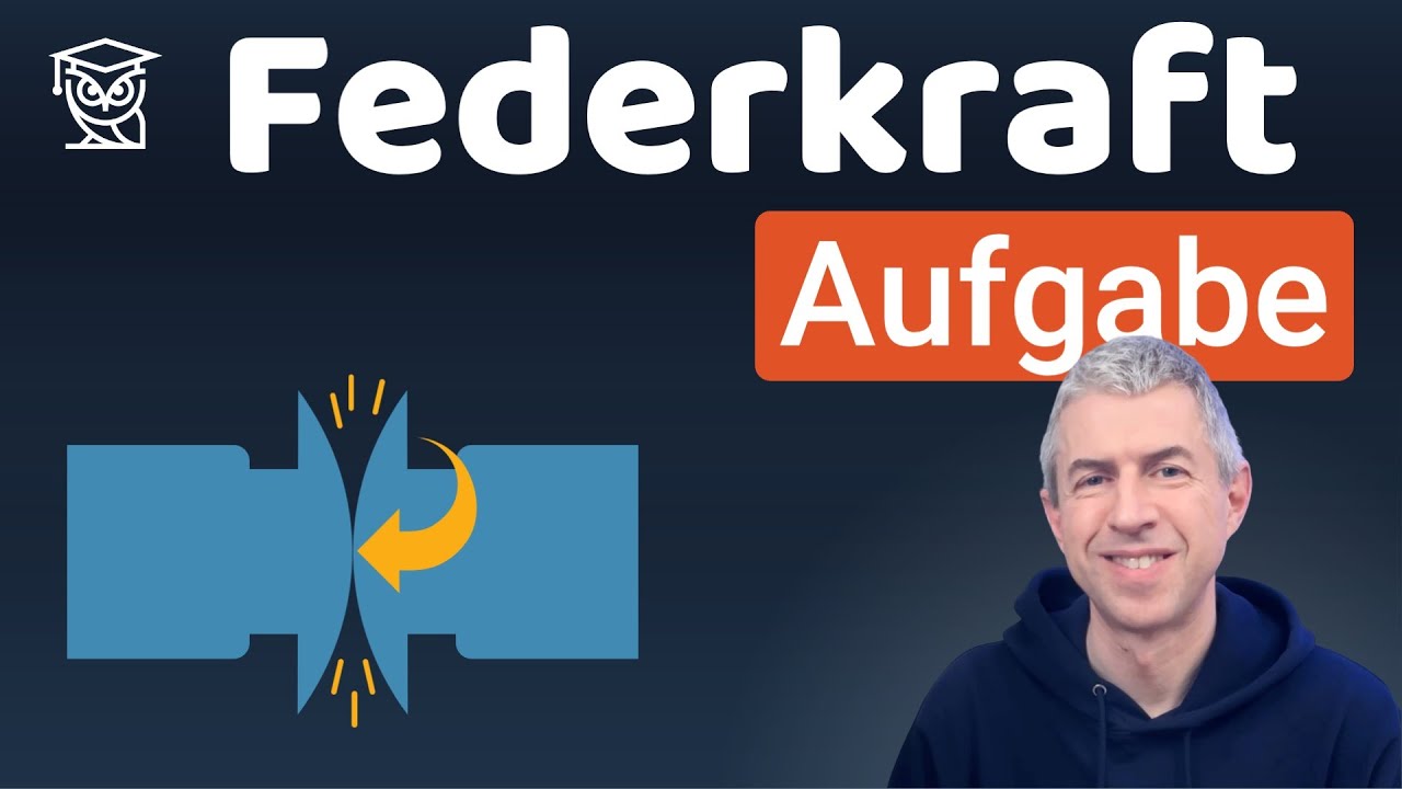 Federkraft am Beispiel der Pufferfeder einfach erklärt | Physik: Hookesches Gesetz