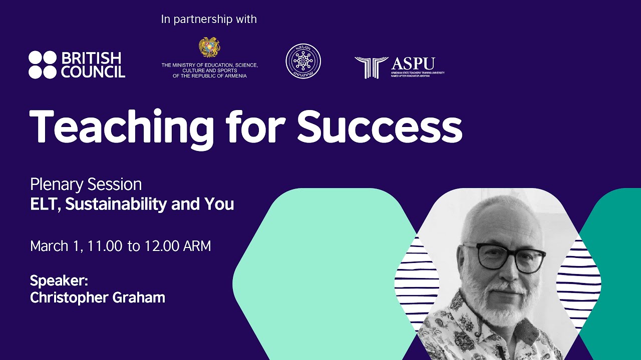 Teaching for Success 2025 Conference - ELT, Sustainability and You