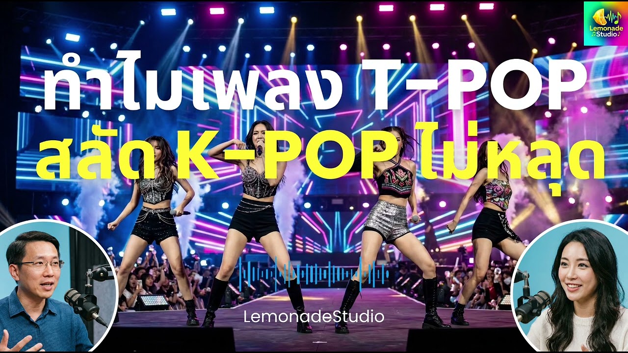 ทำไมเพลง T-POP ถึงยังสลัดกลิ่นอาย K-POP ไม่หลุด - LemonadeStudio