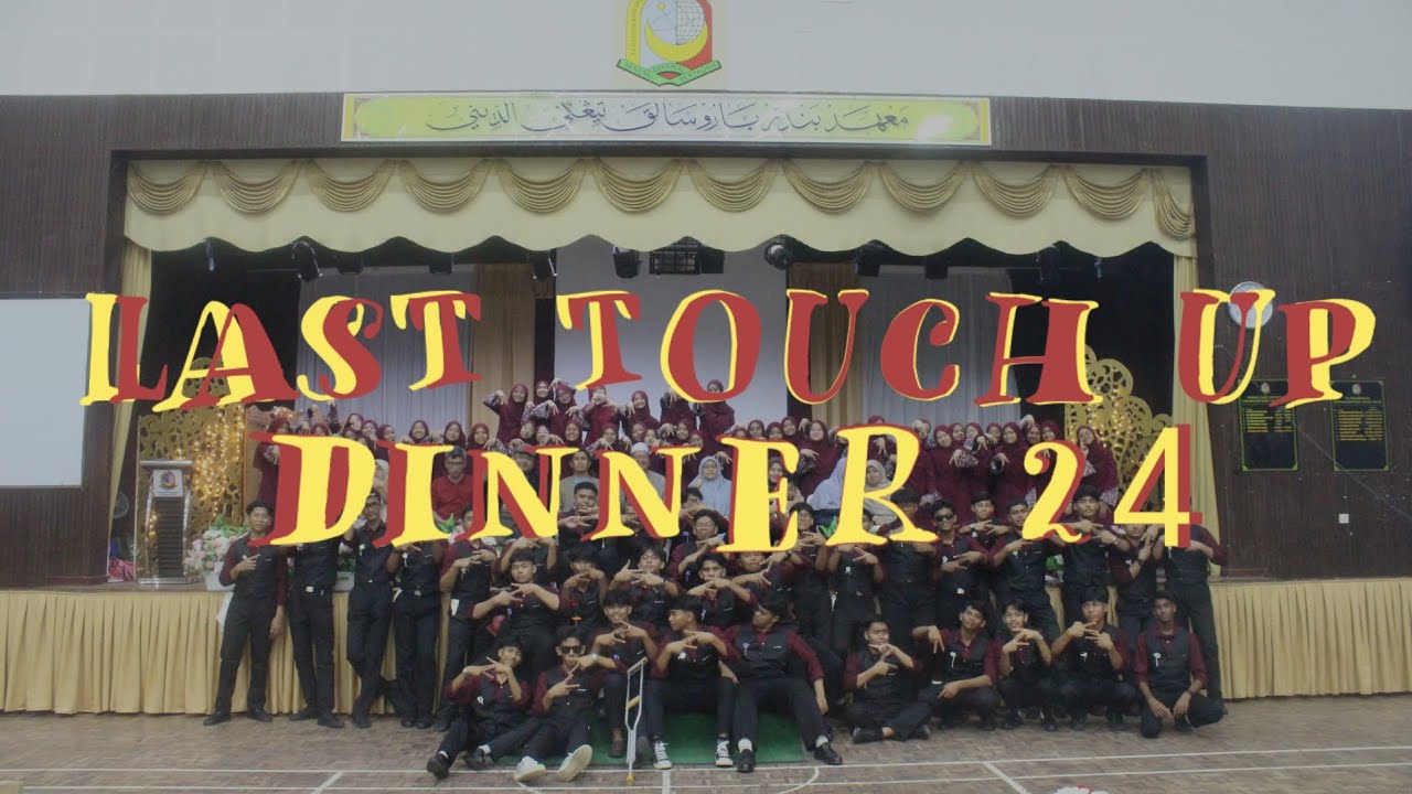LAST TOUCH UP DINNER 24 🍽️ ⁉️ 