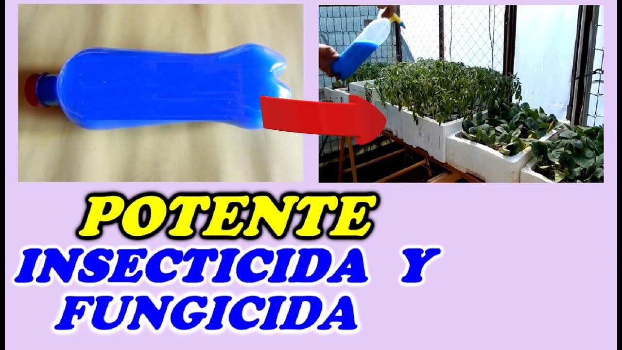 Fungicida - Acaricida - Insecticida para plantas - El Mejor y más Antiguo  // Todo Huerta y Jardín