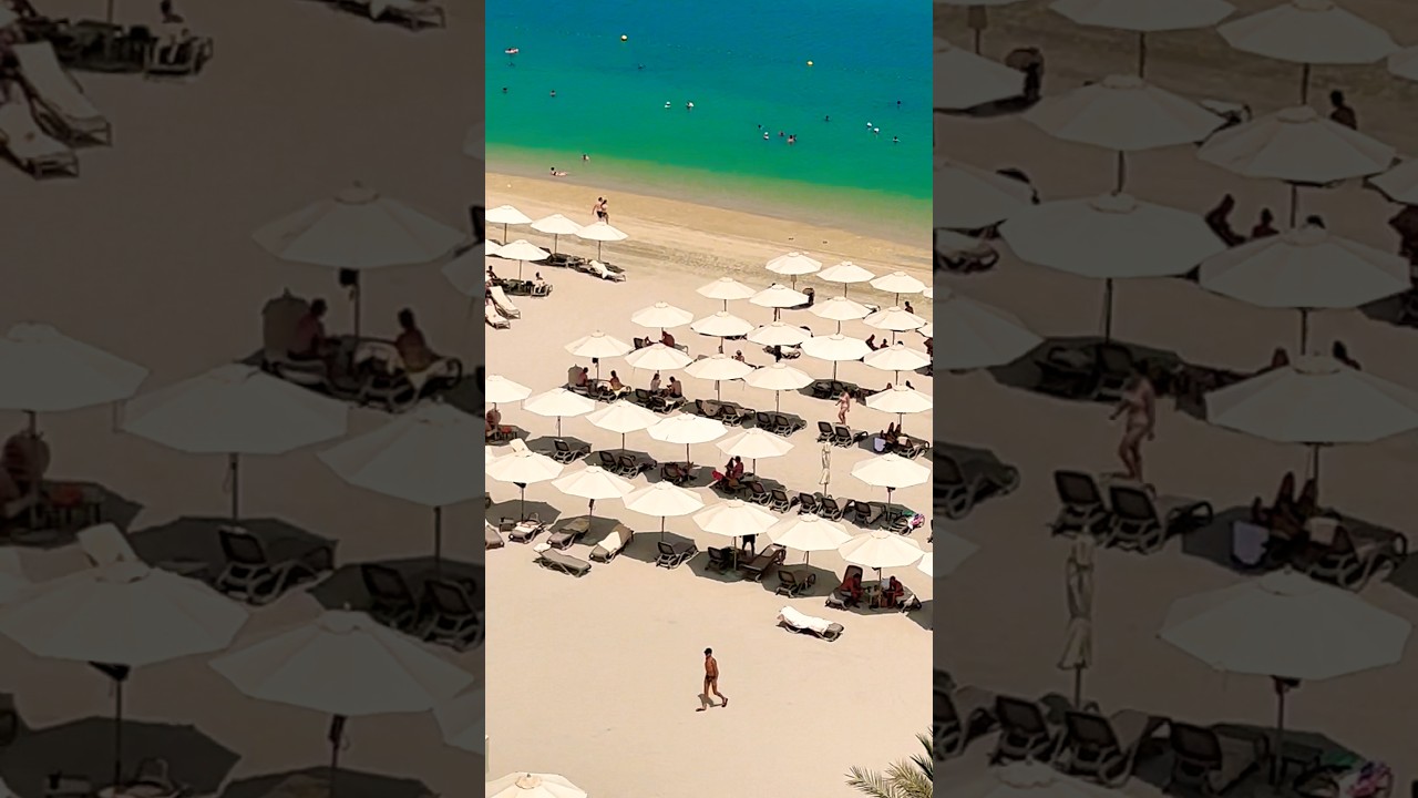 View from the highest floor in RIU Dubai
