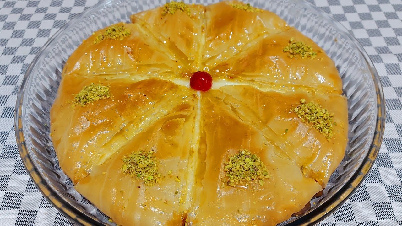الجلاش بالكريمه🌙ليييه تشتريه بالغالي ده في ثواني هتعمليه👌سهل وسريع من احلي وصفات رمضان🌙