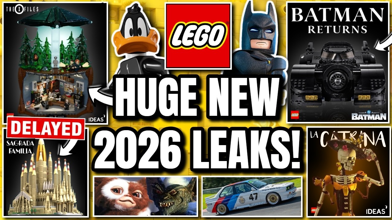 Новые утечки информации о LEGO! (Идеи, покемоны, DC, архитектура и многое другое!)