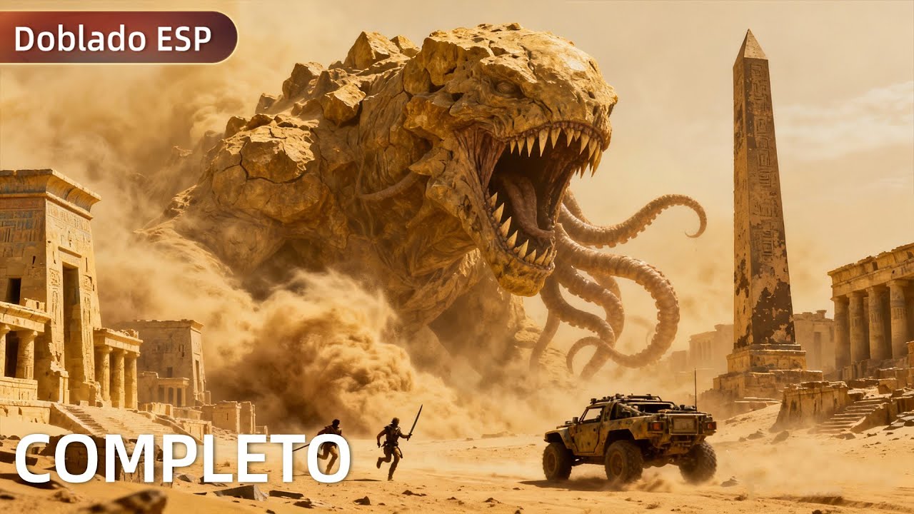 【Doblado al Españo】¡MONSTRUO EN EL DESIERTO! 🔥 LA EXPEDICIÓN CORRE POR SUS VIDAS🔥