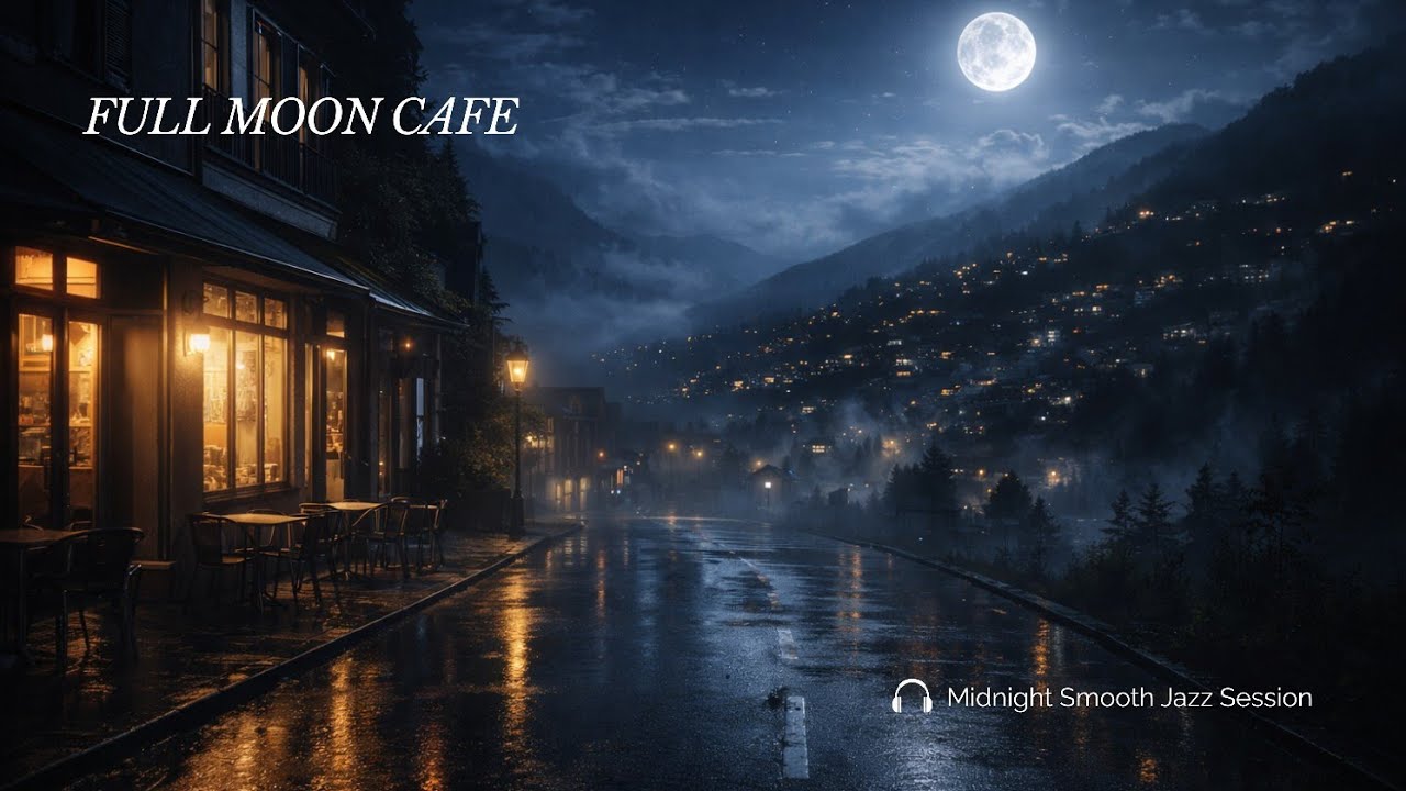FULL MOON CAFE 3 /Smooth Jazz Instrumental for Relaxing Moments