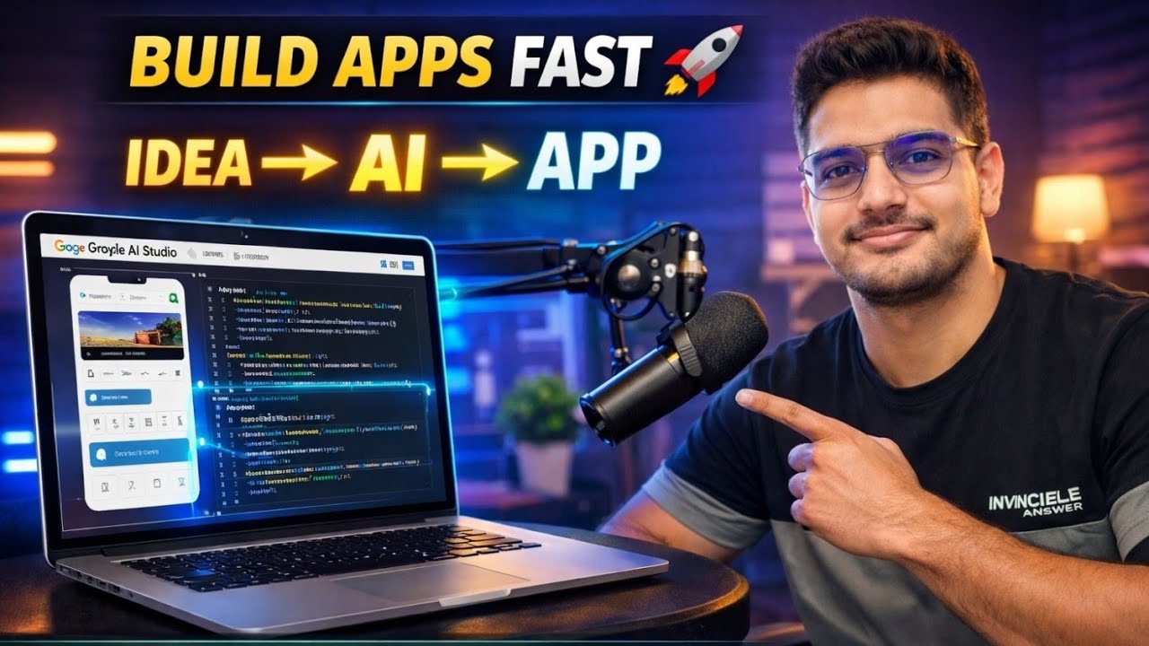 Build AI Apps FAST with Google AI Studio 🤯 Real Projects Step-by-Step