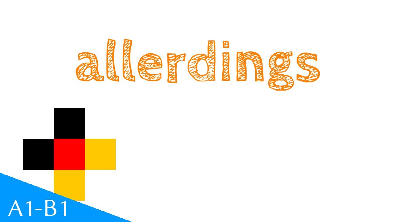 Изучать Немецкий:  allerdings + 10 предложений + Перевод в субтитрах