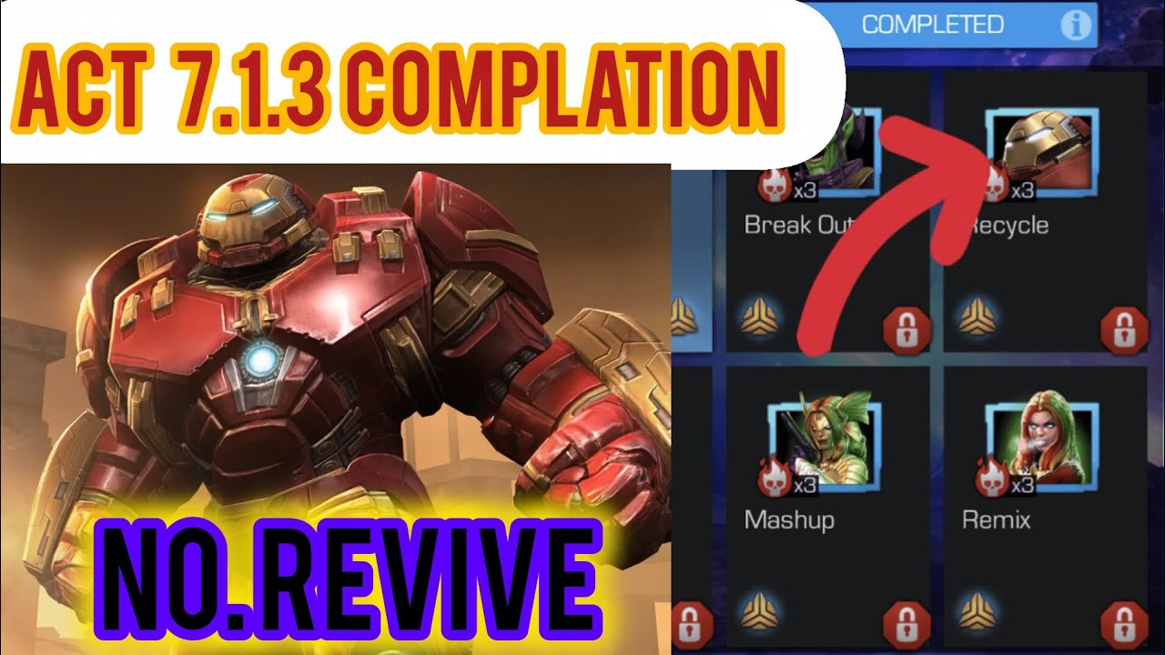 MCOC ACT 7.1.3 Easy path #marvel #gaming #ytvideo #gameplay 