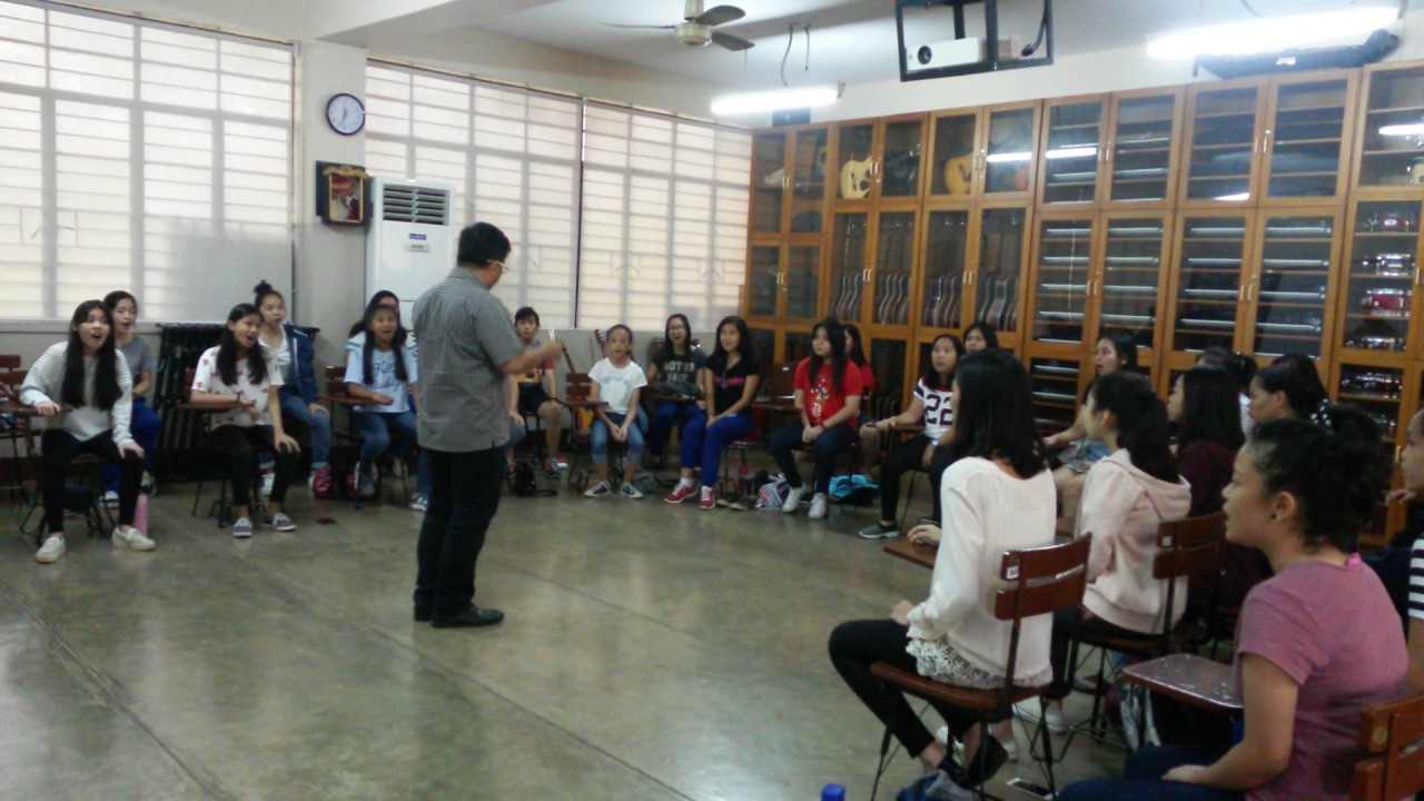 Salamat Musika by Gary Granada. Arranged for SSAA by Nonong Sampang