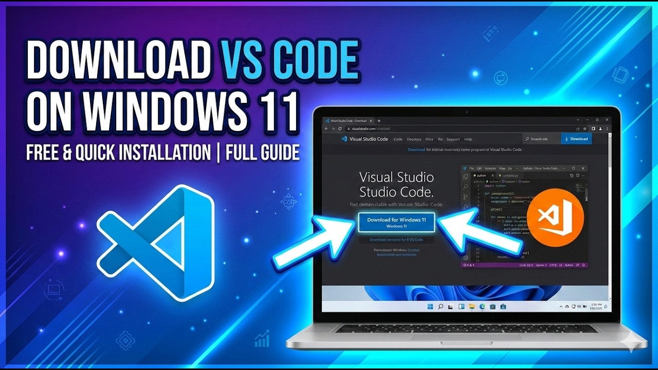 Download and Install VS Code on Windows 11 (Step-by-Step Guide)