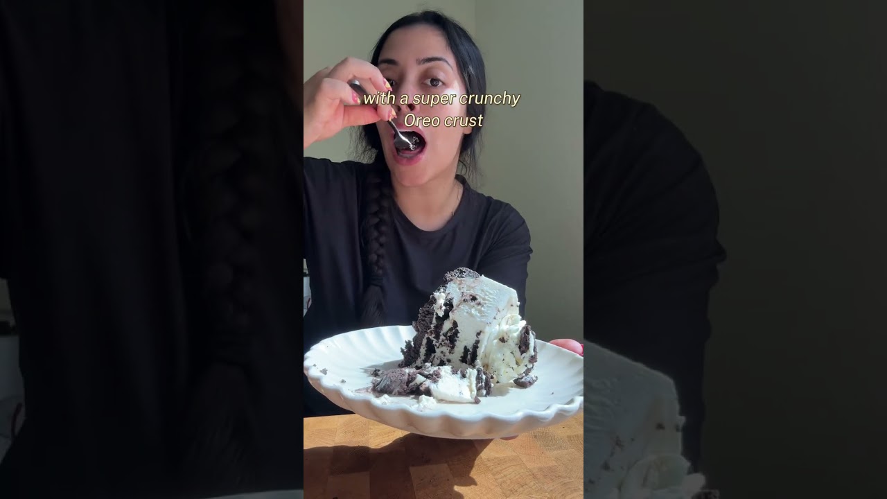 This NO-BAKE OREO CHEESECAKE is the easiest dessert you&rsquo;ll ever make 👀🍪✨ No oven