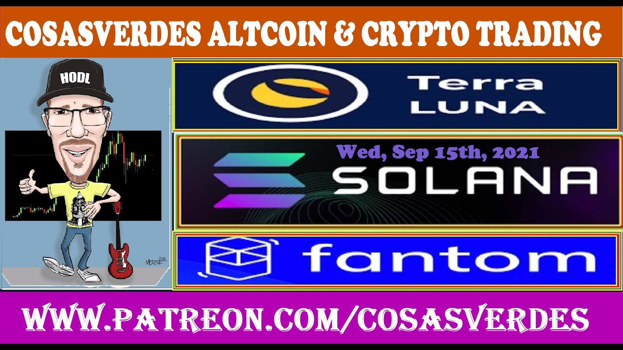 SOLANA TERRA FANTOM PRICE TODAY 🔴 SOL LUNA FTM analysis 🔴