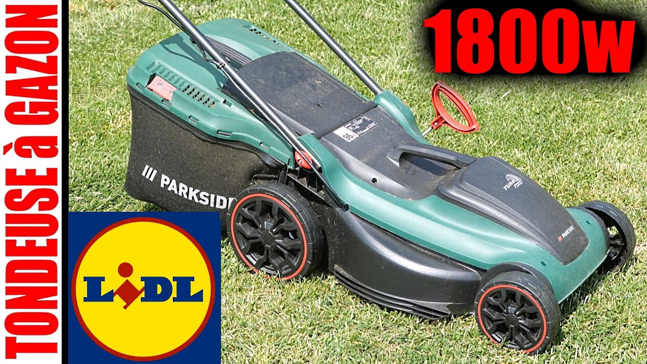LIDL настольная дрель PARKSIDE PRM 1800 A2 44 CM 55 L Electric Lawnmower