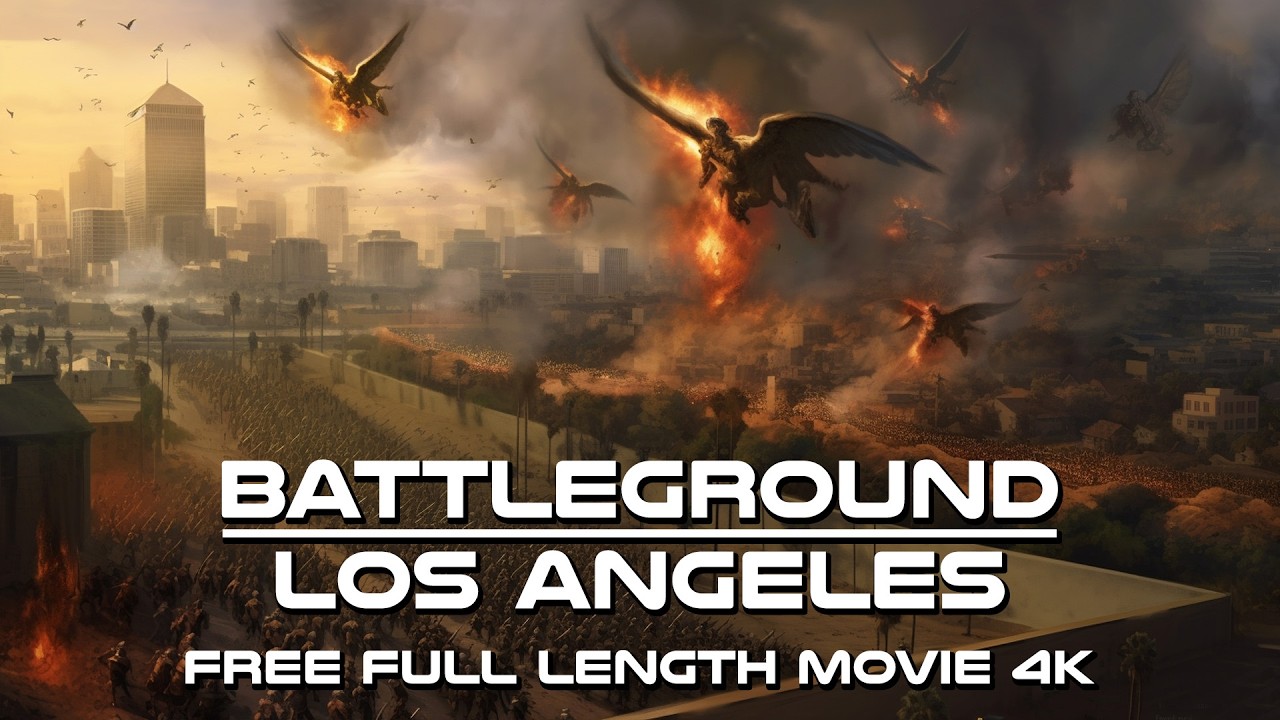 4k Battleground Los Angeles: The Nephilim Invasion   Full Length Cult Film  f1 2010 Sci Fi Movie