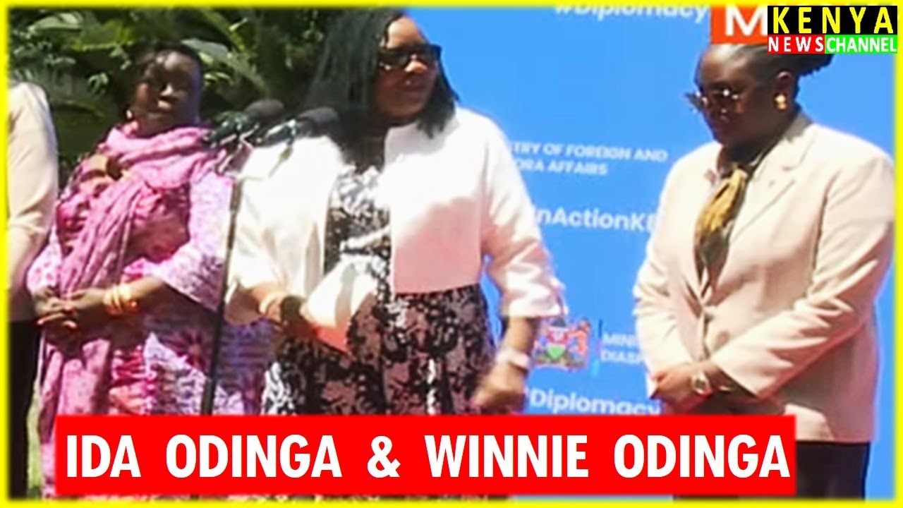 Listen what Mama Ida told Winnie Odinga face to face as the Family received  Raila Memorabilia Books