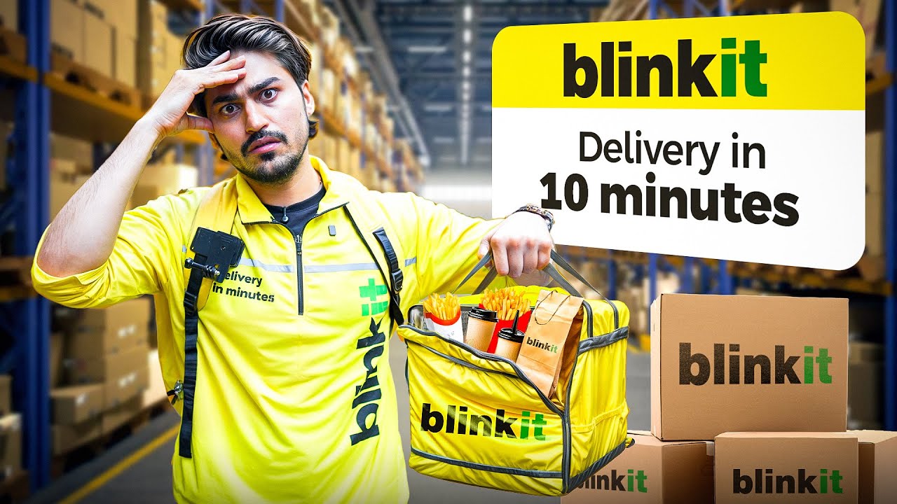 Working as a BLINKIT RIDER For 24 hours | JokerKiHaveli