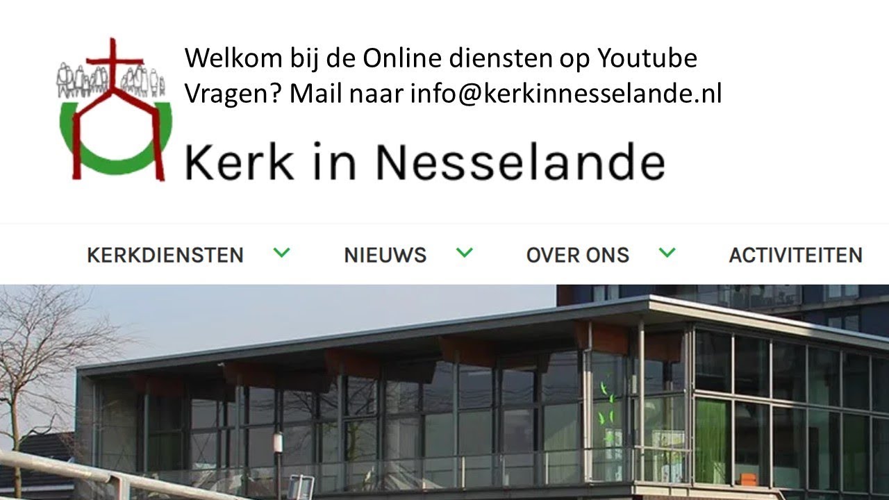 4 januari - Dienst Kerk in Nesselande online