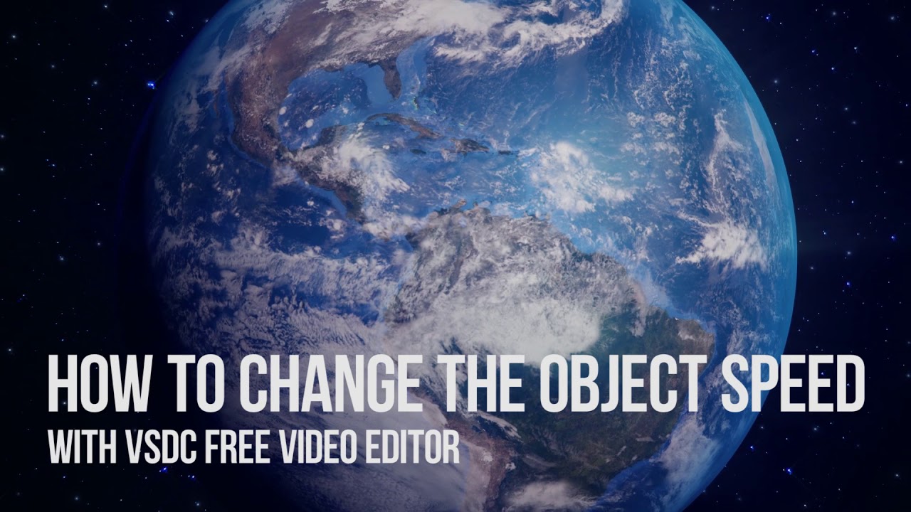 Lifehack: change the effect/object/filter's speed in VSDC Free Video Editor