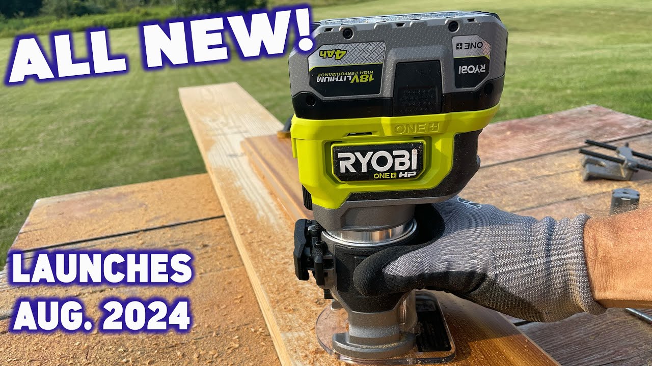 First Look!  Ryobi HP Brushless Compact Router