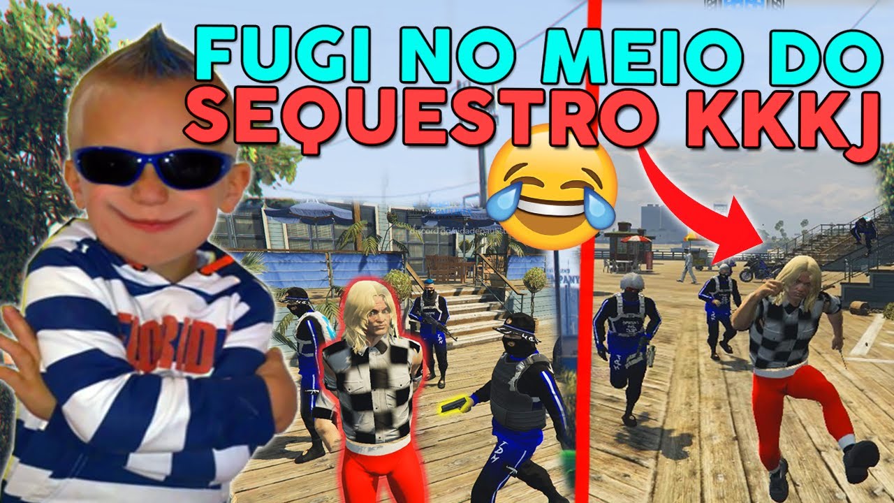 TROLLANDO os SEQU3STR@DORES no GTA RP! (Paulinho o LOKO)