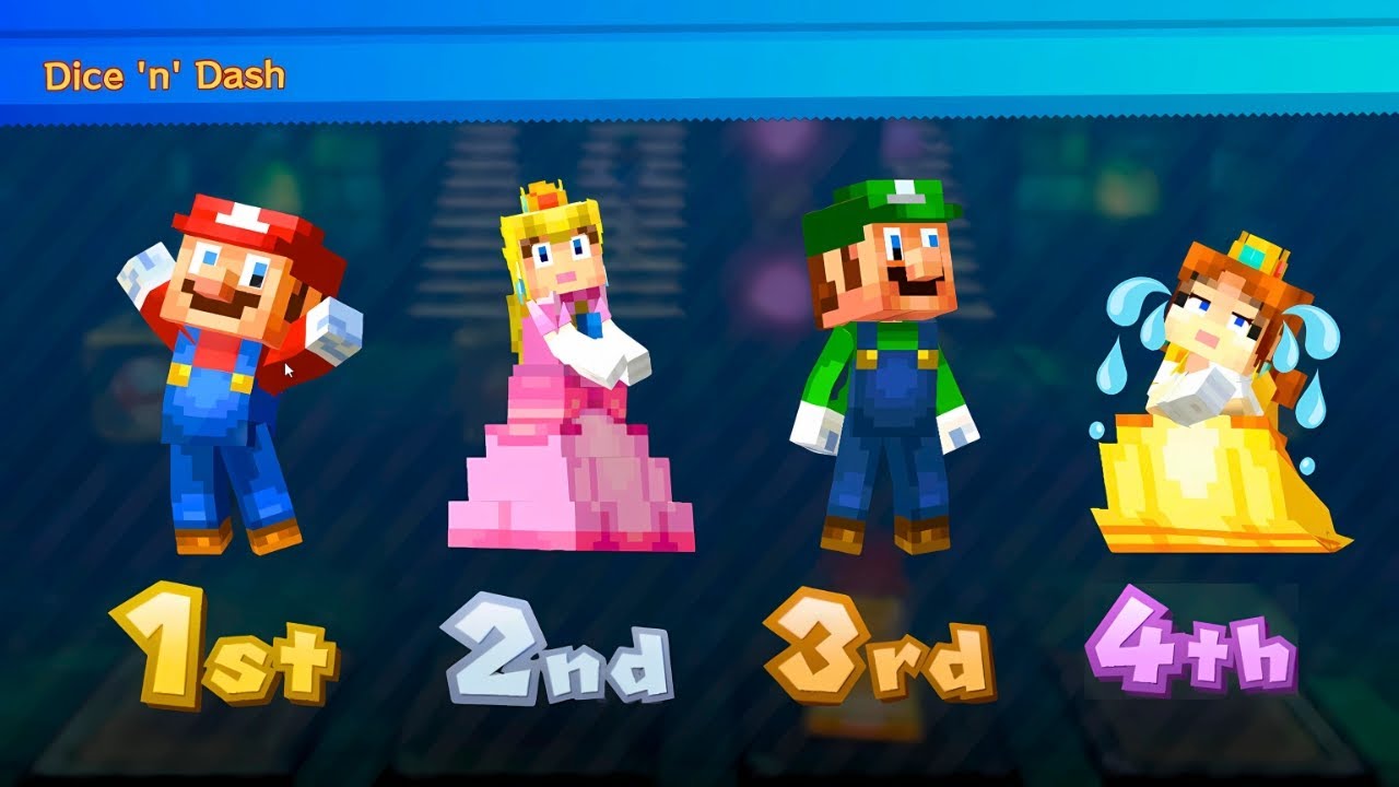 Who Wins the Pixel Party? Mario vs Luigi vs Princesses in Mario Party 10 Minigames