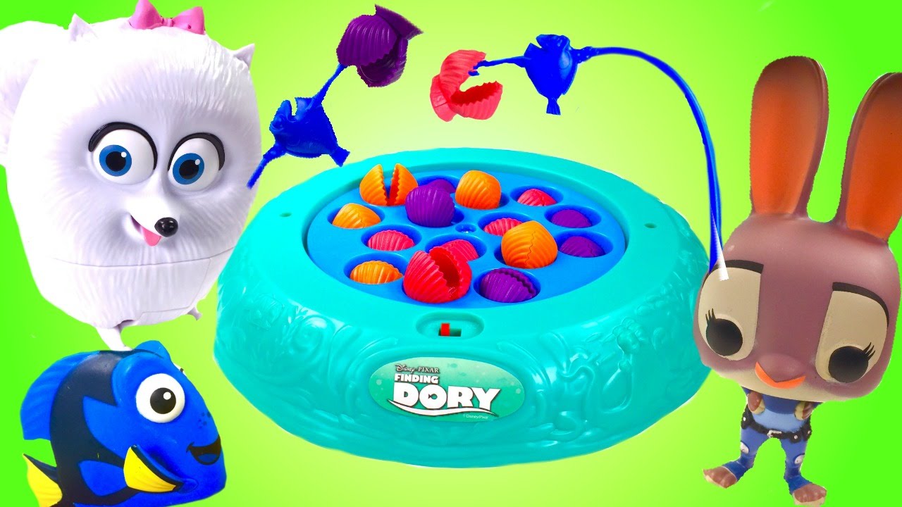 Fishing for Finding Dory Shells and Blind bags
