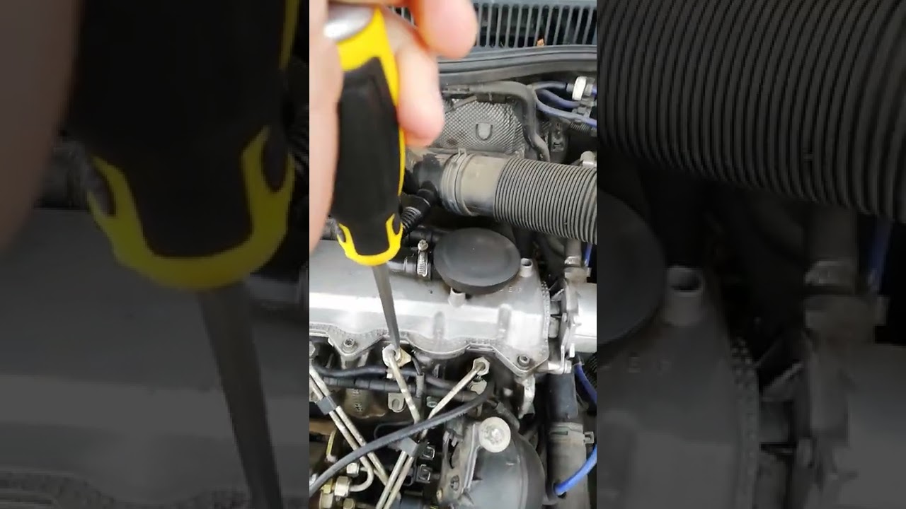 Golf 1.9 TDI AHF 110 ticking / knocking noise upper side