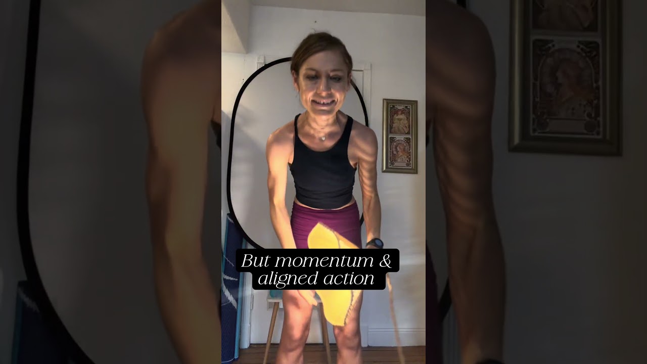 Support the nervous system → action becomes effortless. 