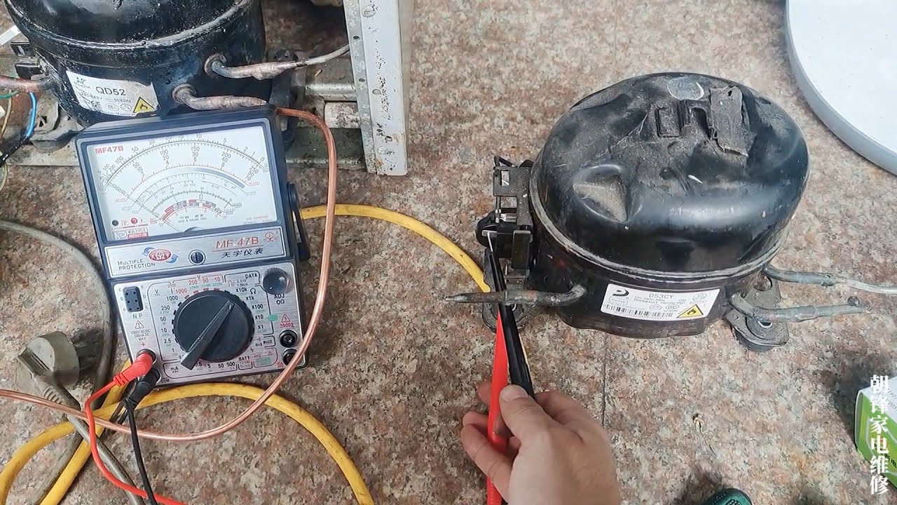 家用冰箱不制冷DIY维修，压缩机损坏，检查与更换