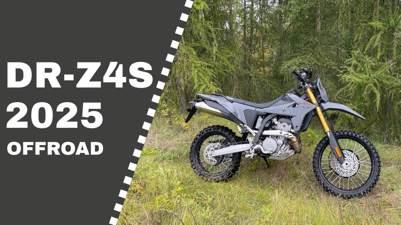 SUZUKI DR-Z4S 2025 - FIRST TIME OFFROAD