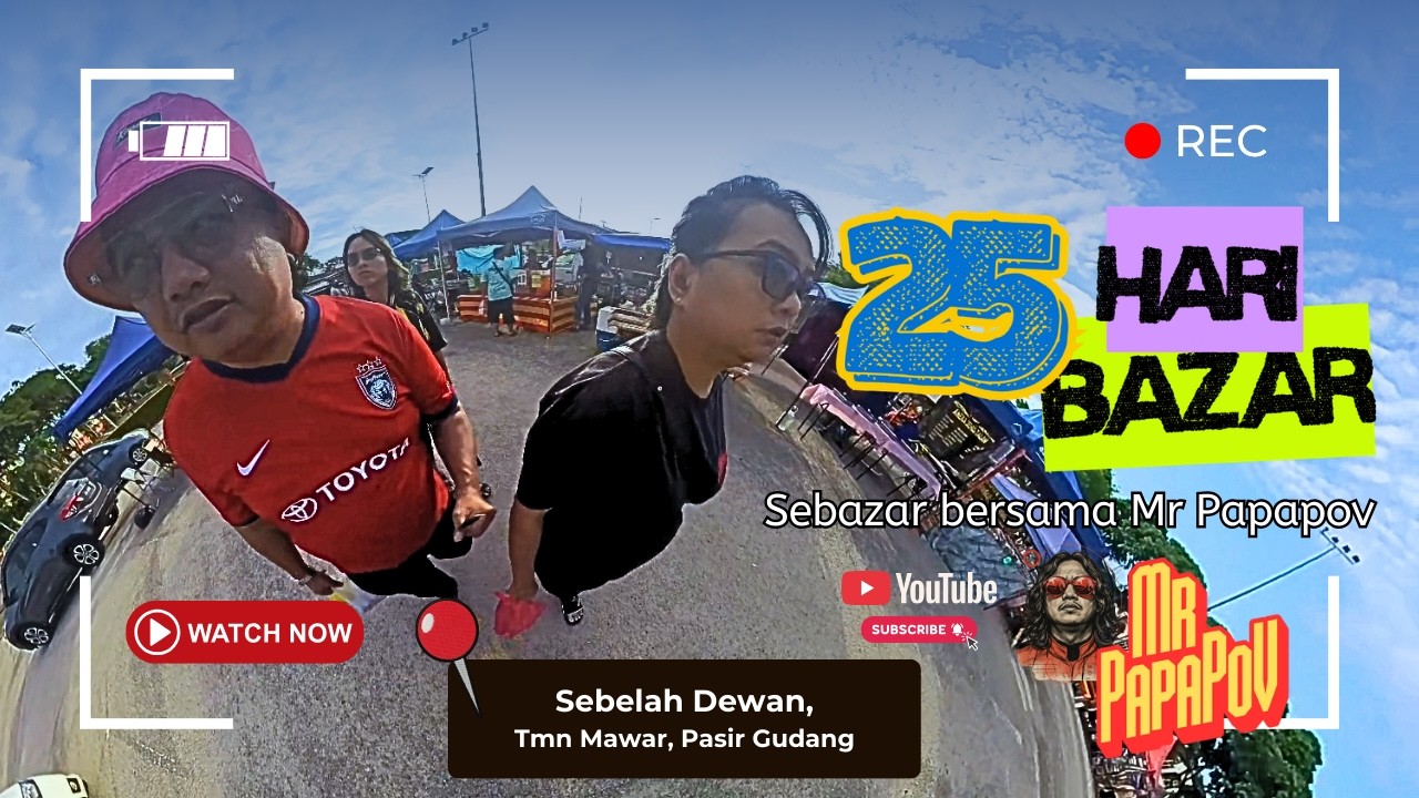 Day 20 | 25Hari 25Bazar - Sebelah Dewan Taman Mawar – Kecil Tapi Ada Mee Kolok!