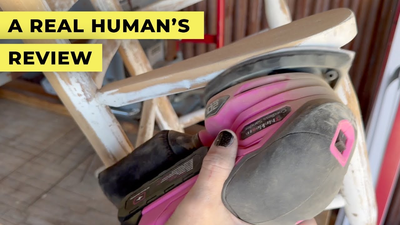 Review of THINKLEARN Cordless Detail Electric Hand Sander