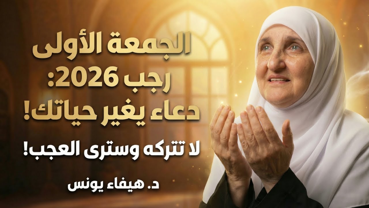 بعد صلاة الجمعة حتى المغرب دعاء لا تتركه في الجمعة الأولى رجب 2026 , وسترى العجب فحياتك - هيفاء يونس