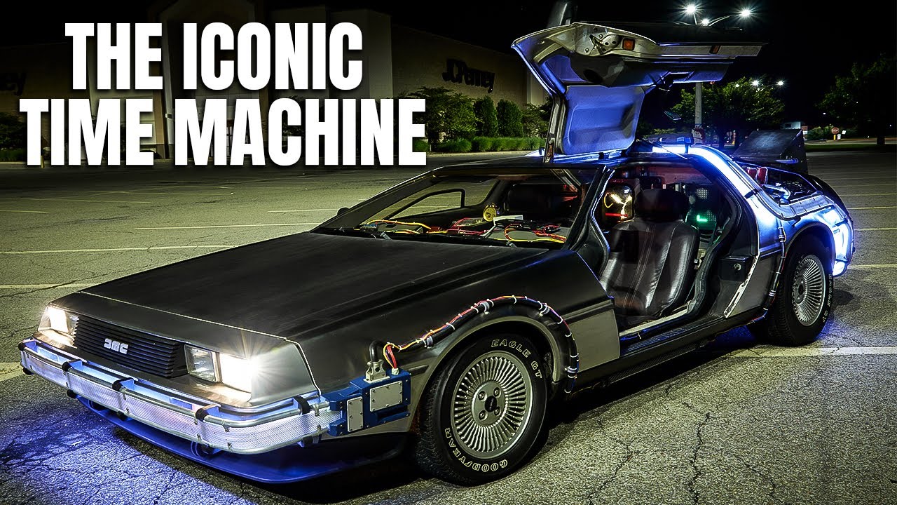 DeLorean the interesting history of the famous Time Machine
