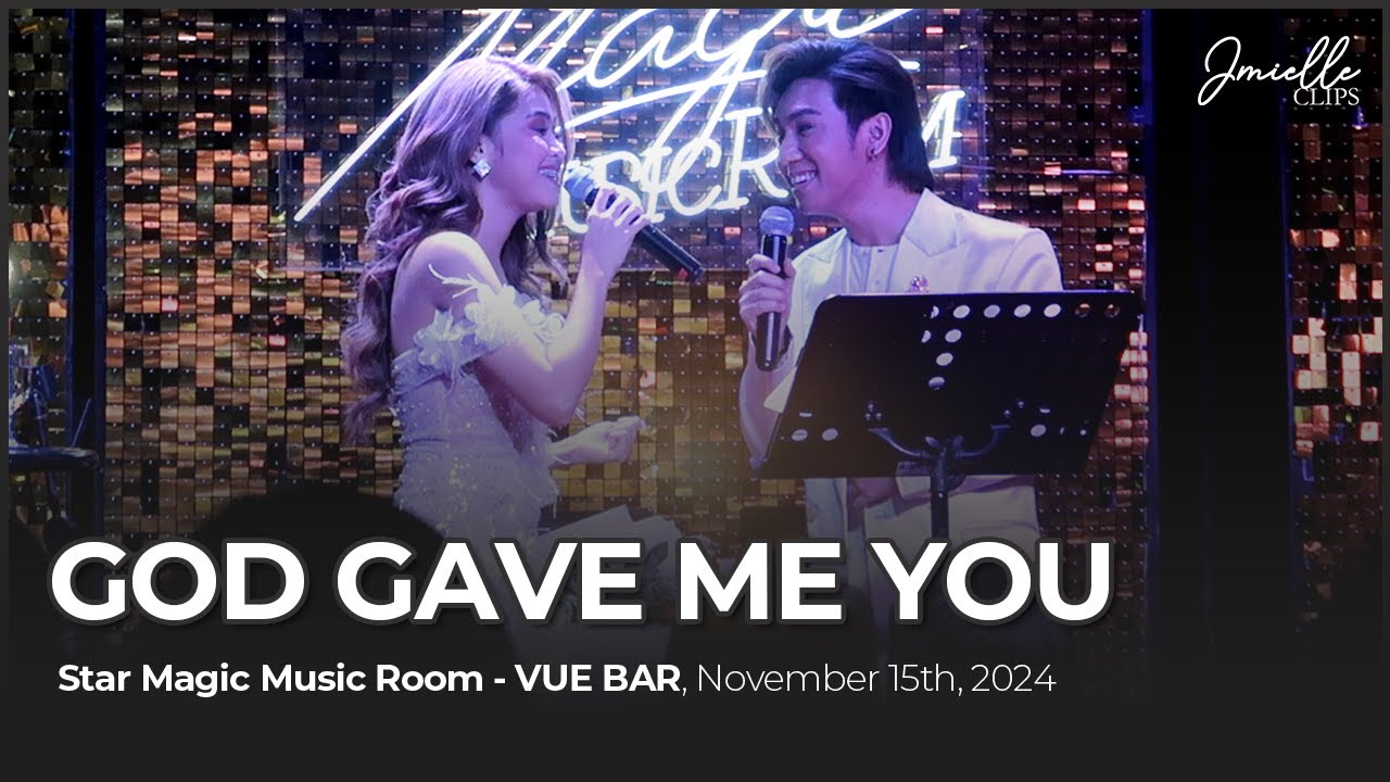 God Gave Me You -JM Dela Cerna & Marielle Montellano - Star Magic Music Room VUE BAR