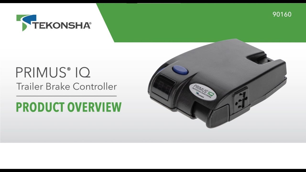 Контроллер тормозов Tekonsha® Primus®IQ 90160 | Обзор продукта