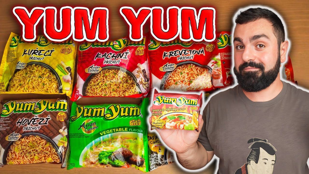 Nejslavnější INSTANTNÍ Polévky YUM YUM! Stojí vůbec za to?